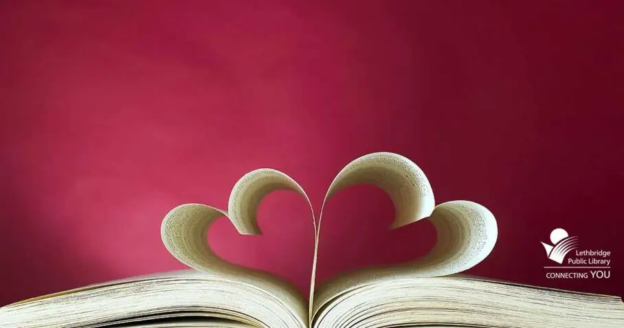 lethlib.ca Between The Covers Book with Hearts