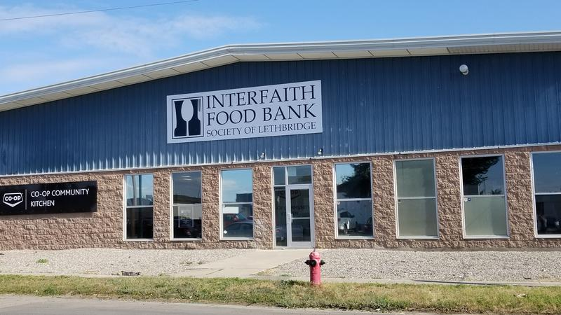 Interfaith Food Bank Entrance